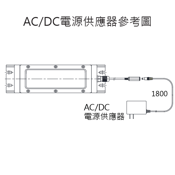 AC/DC 尺寸圖