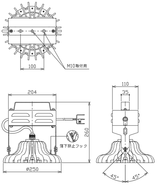 NLH100S-HL3尺寸圖