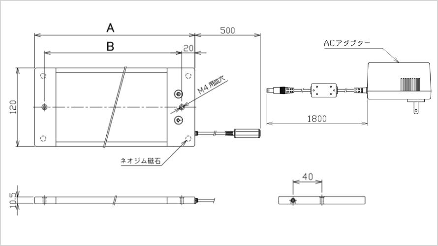 NLUD120-15(RGB)-AC尺寸圖